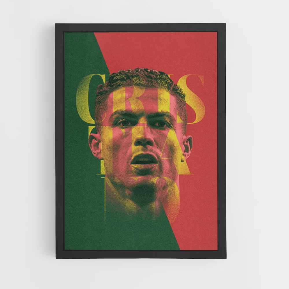 Póster CR7 Portugal