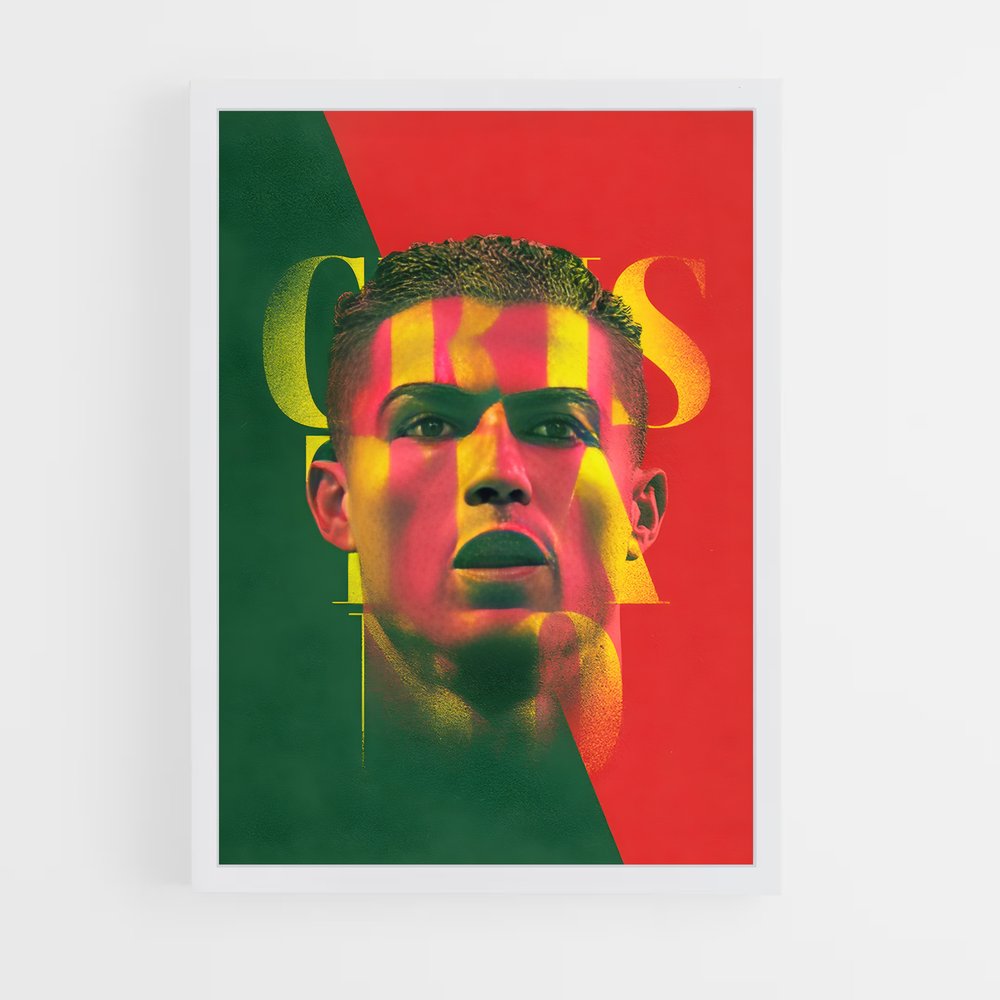ronaldo-13 cadre Blanc