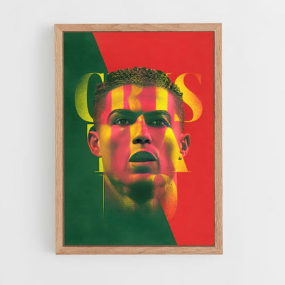 ronaldo-13 cadre Bois clair