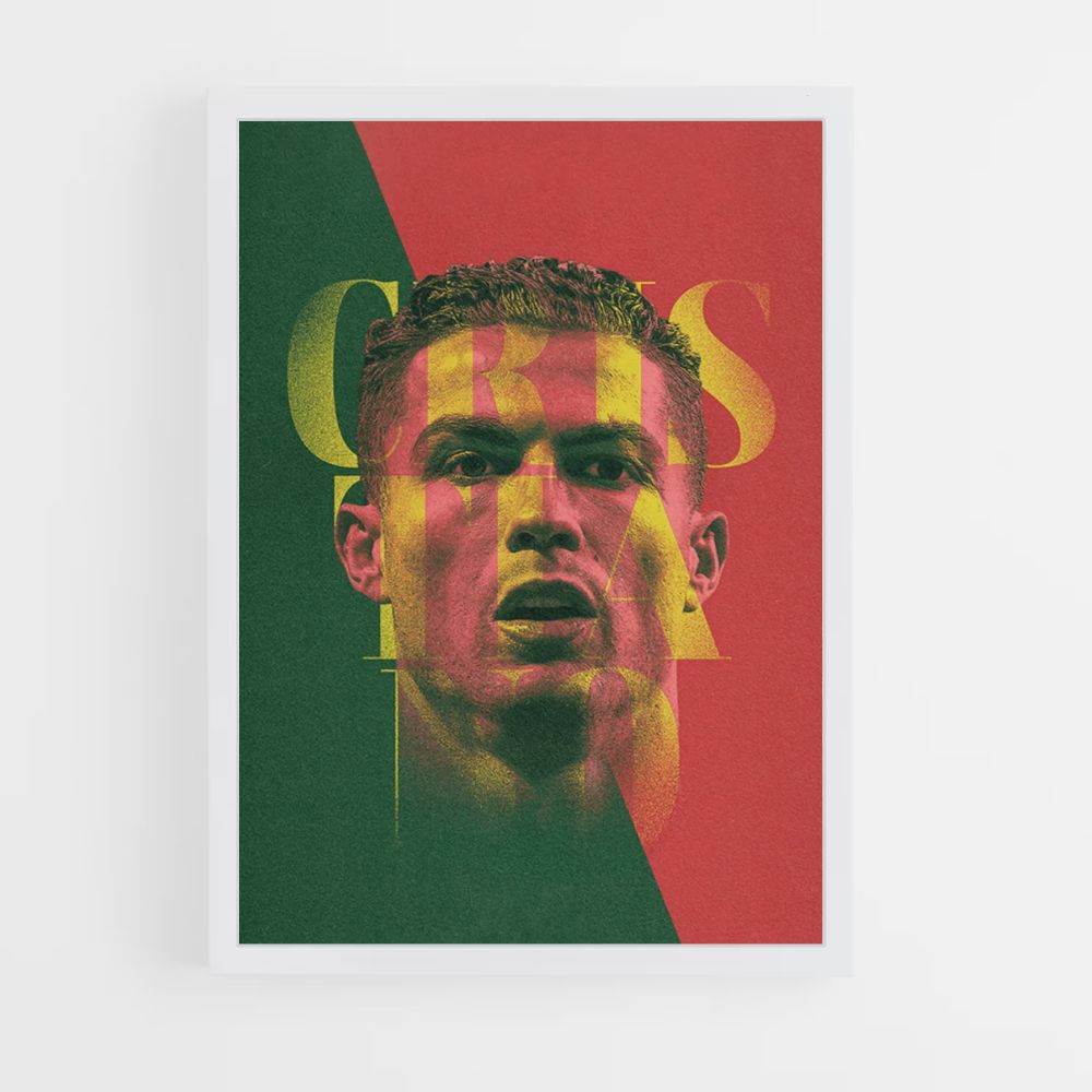 Póster CR7 Portugal