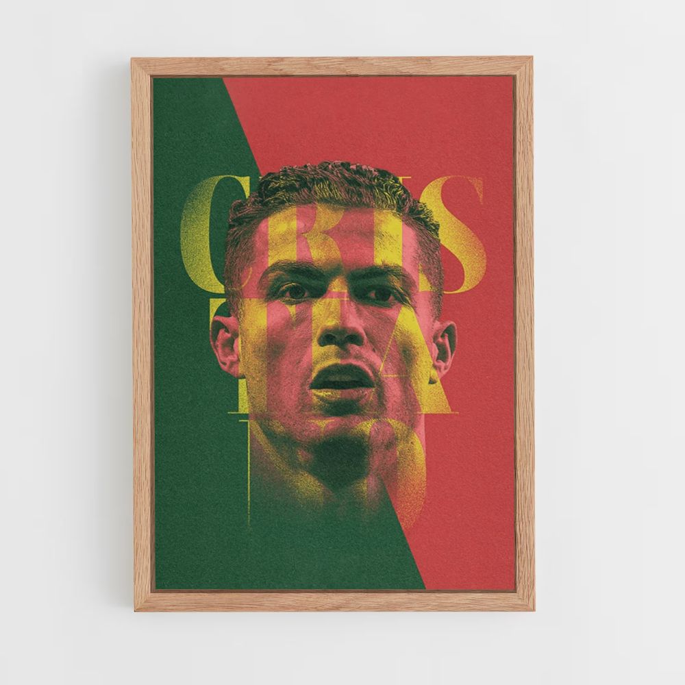 Póster CR7 Portugal