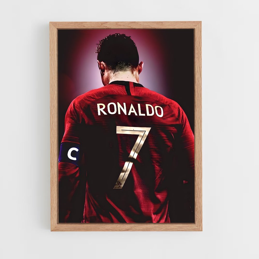 ronaldo-8 cadre Bois clair