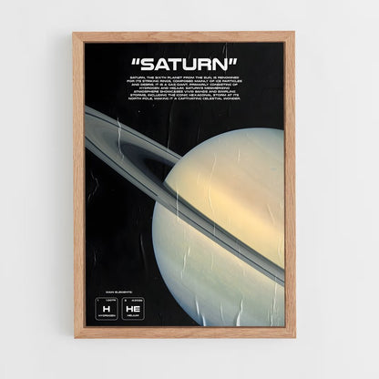 saturn-13 cadre Bois clair