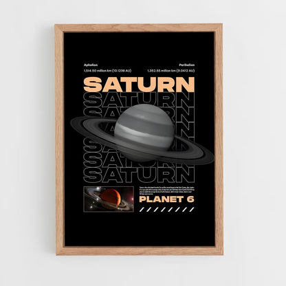 saturn-17 cadre Bois clair
