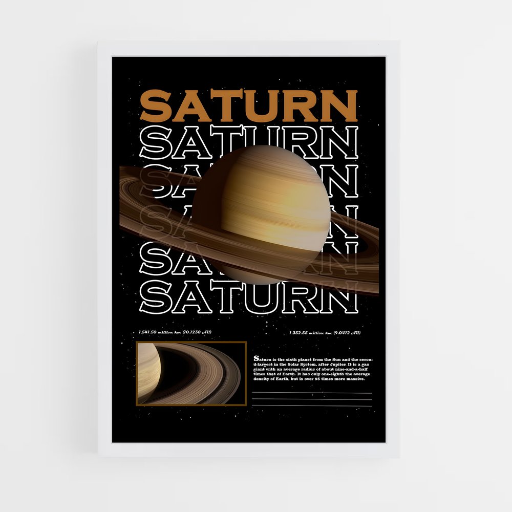 saturn-18 cadre Blanc