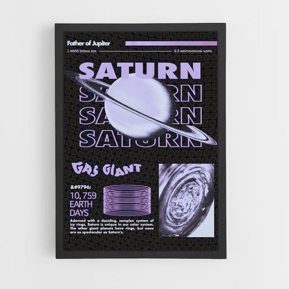 saturn-19 cadre Noir