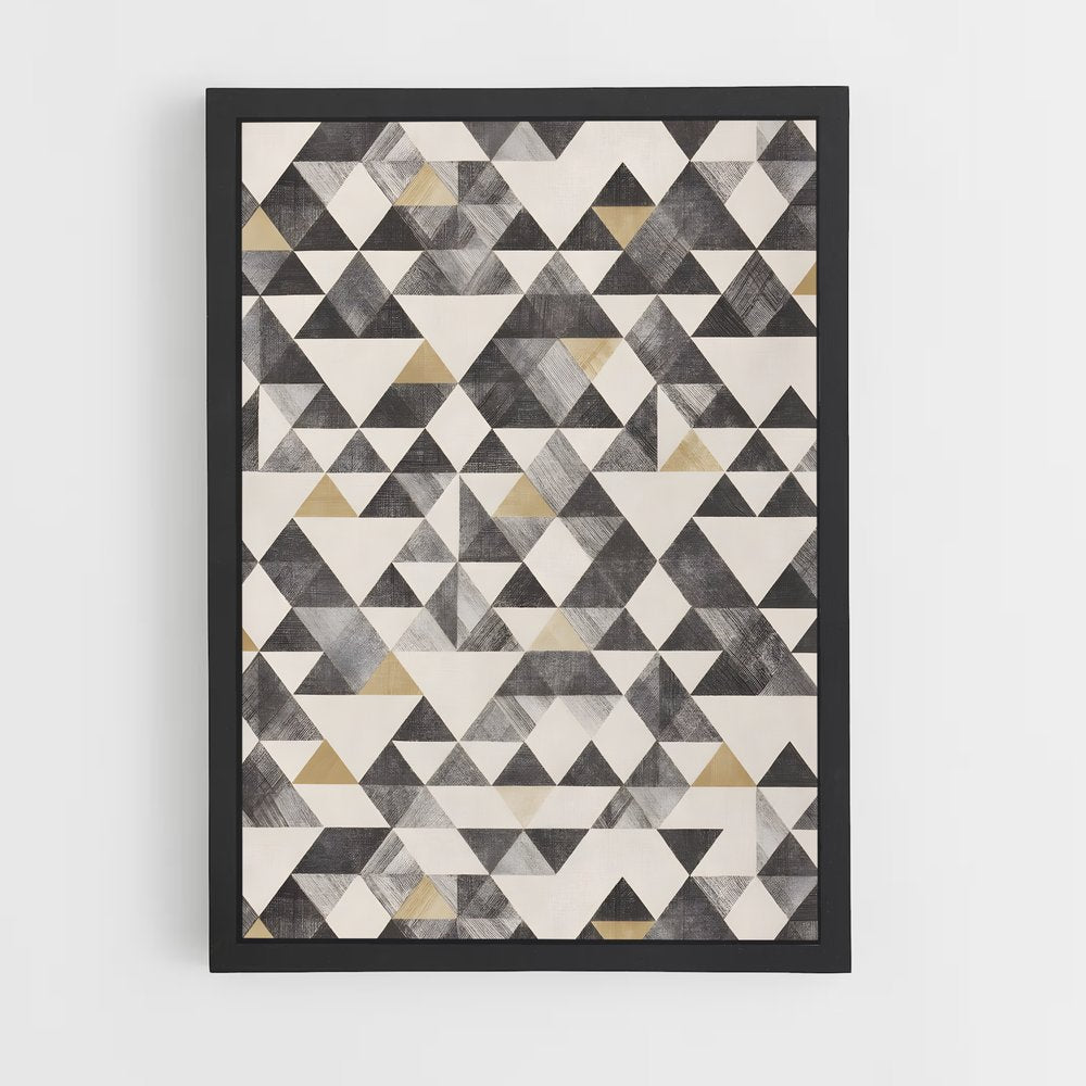 scandinavian-13 cadre Noir