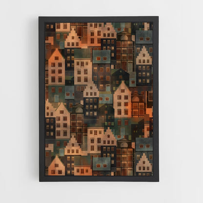 scandinavian-2 cadre Noir