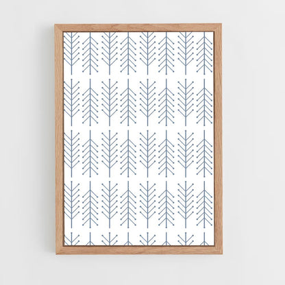 scandinavian-3 cadre Bois clair