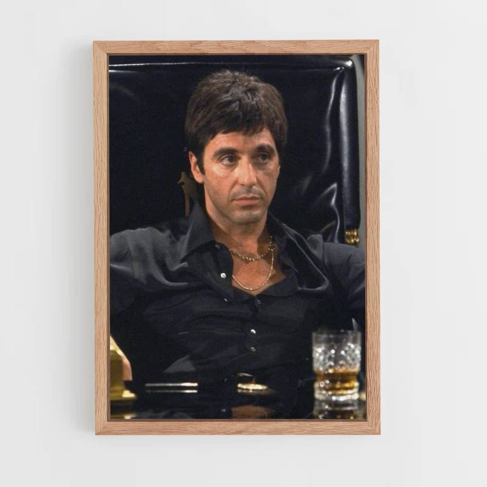 Póster Scarface Whisky