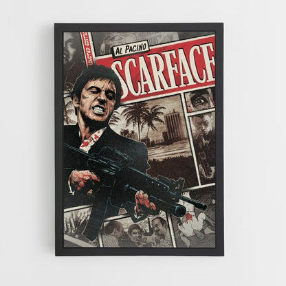 Pôster Scarface Al Pacino