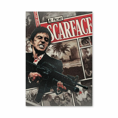 Pôster Scarface Al Pacino