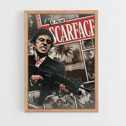 Pôster Scarface Al Pacino