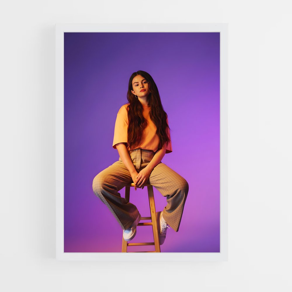 selena-gomez-9 cadre Blanc