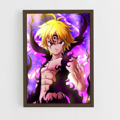seven-deadly-sins-5 cadre Bois foncé