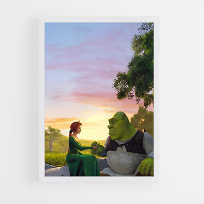 shrek-1 cadre Blanc