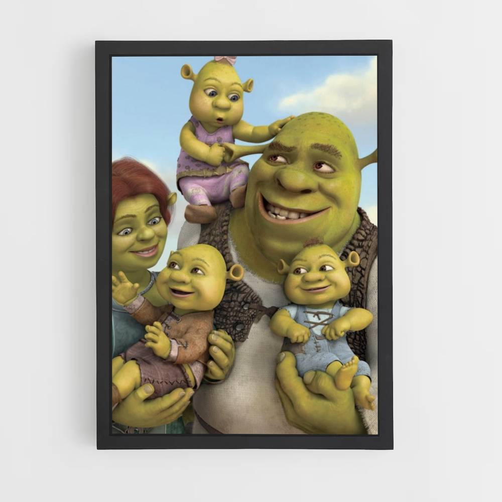 Pôster Shrek Crianças