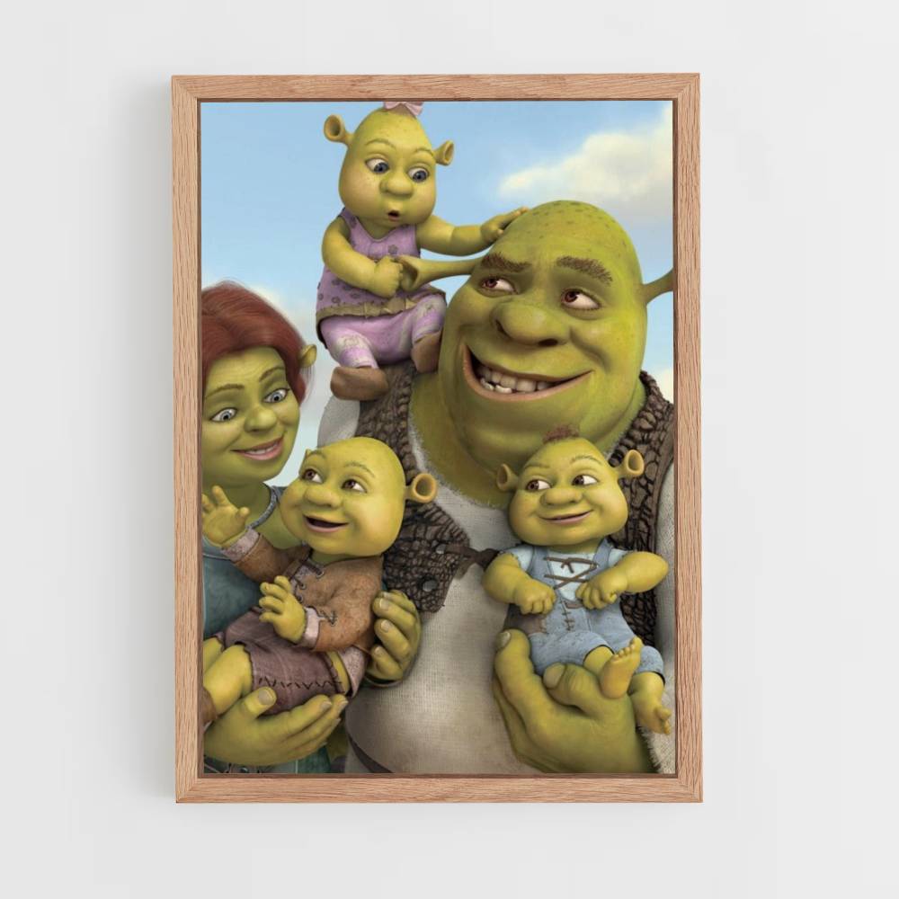 Pôster Shrek Crianças