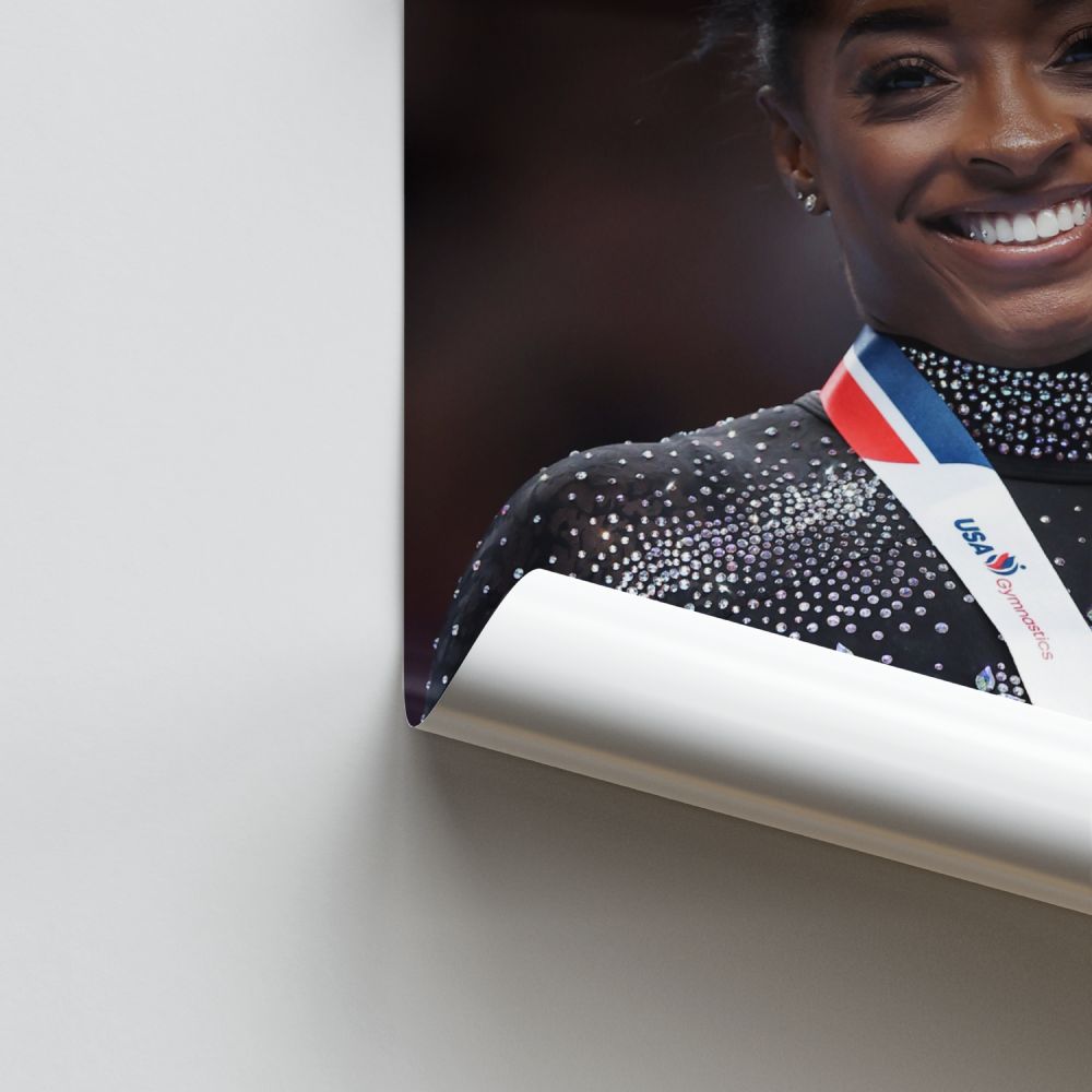 Pôster Simone Biles Olá