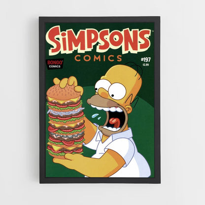 Pôster Simpsons Burger