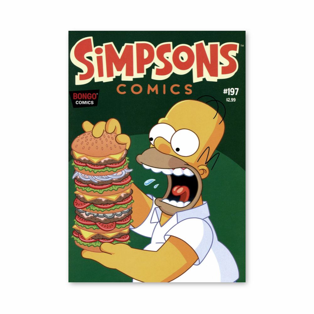 Pôster Simpsons Burger