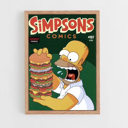 Pôster Simpsons Burger