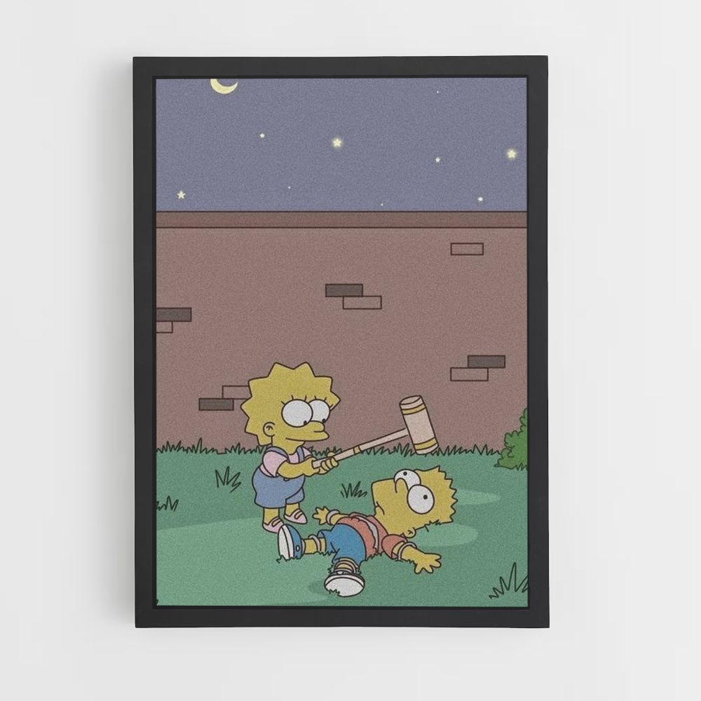 Pôster Bart x Lisa