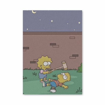 Pôster Bart x Lisa