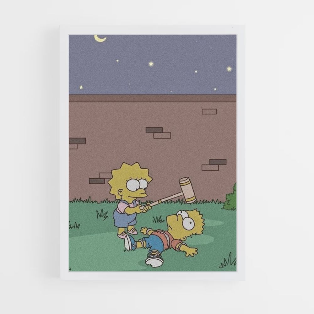 Pôster Bart x Lisa