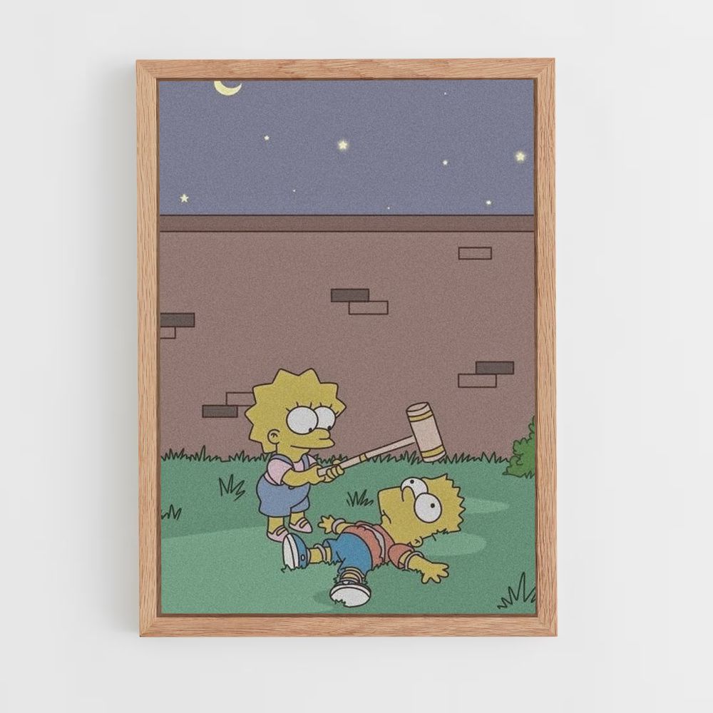 Pôster Bart x Lisa