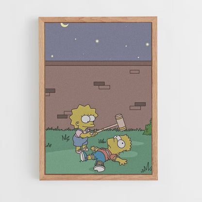 Pôster Bart x Lisa