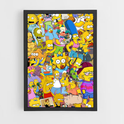 simpsons-23 cadre Noir