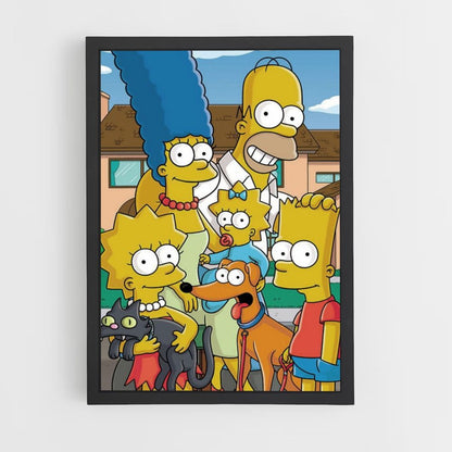 Pôster Família Simpsons