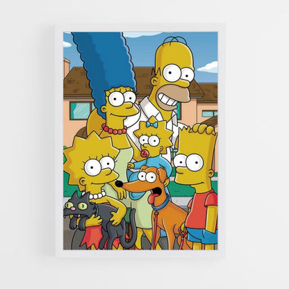 Pôster Família Simpsons