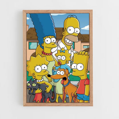 Pôster Família Simpsons