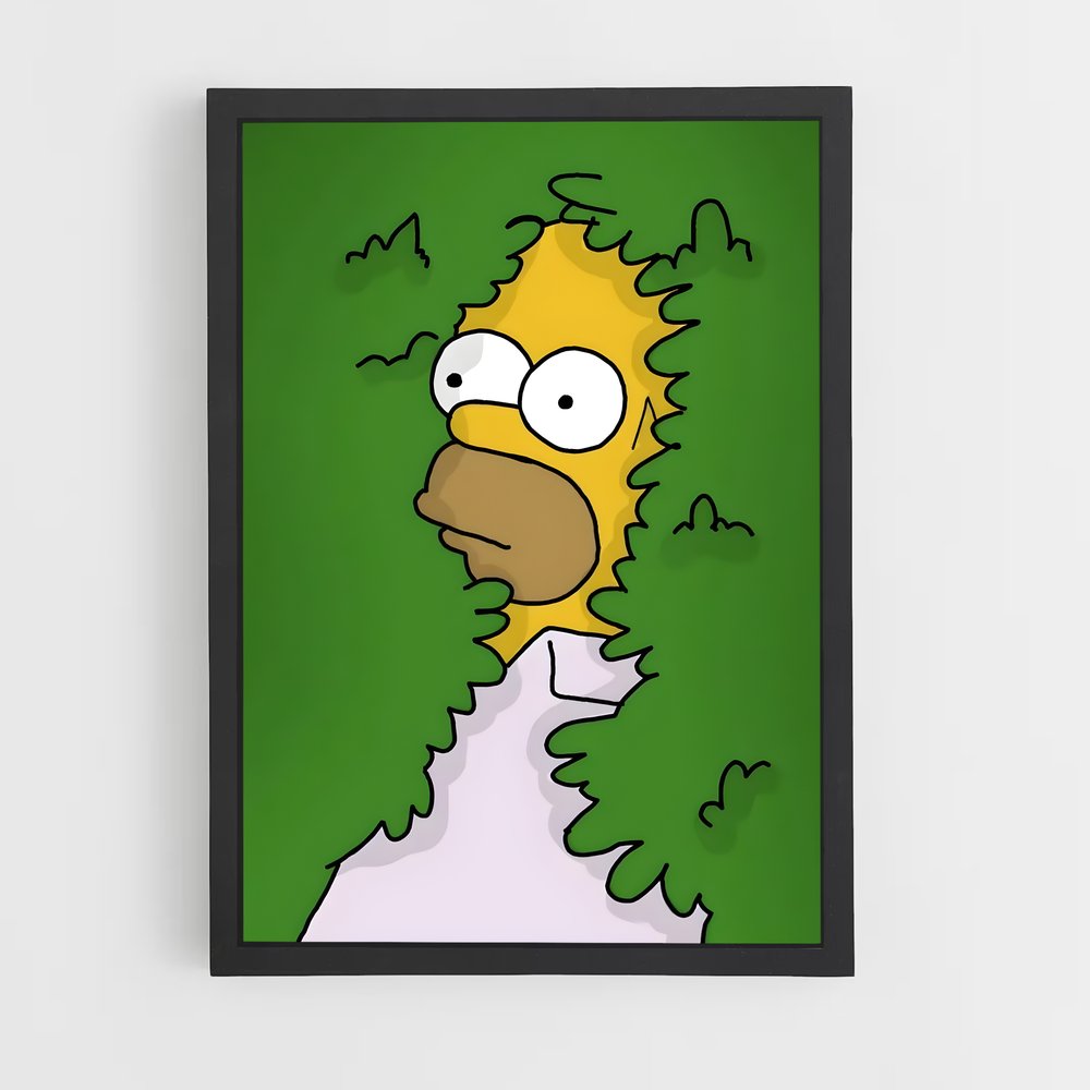 simpsons-9 cadre Noir