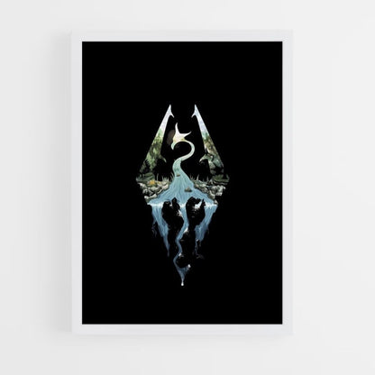 Pôster Logotipo Skyrim