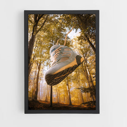 sneakers-17 cadre Noir