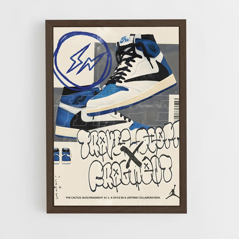 sneakers-31 cadre Bois foncé
