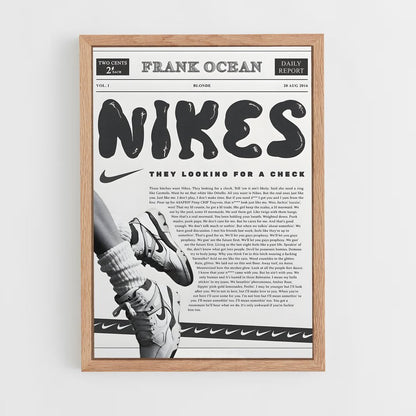 sneakers-32 cadre Bois clair