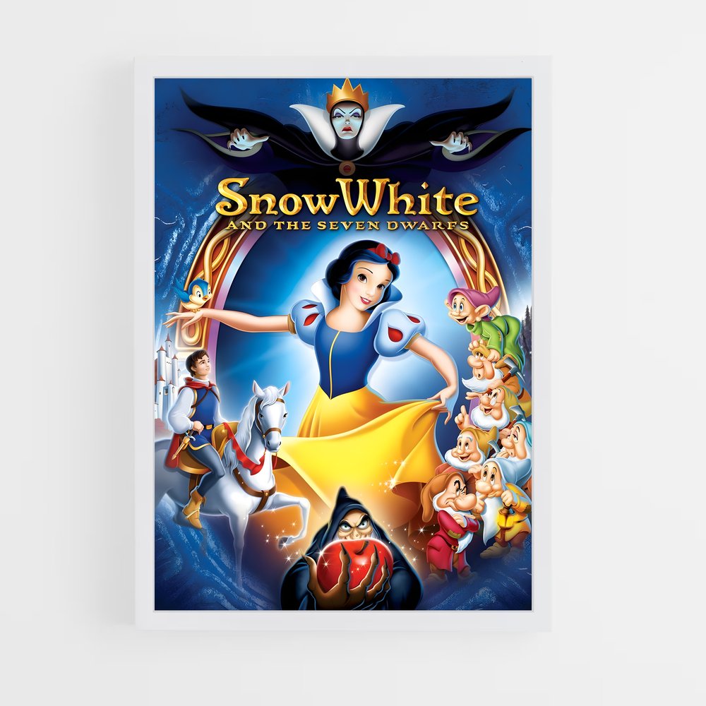 snow-white-6 cadre Blanc