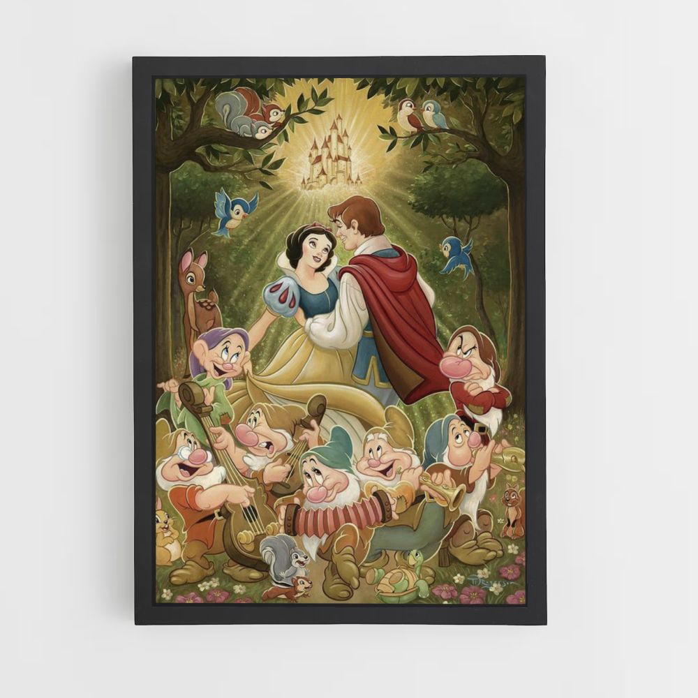 Póster Príncipe Branca de Neve