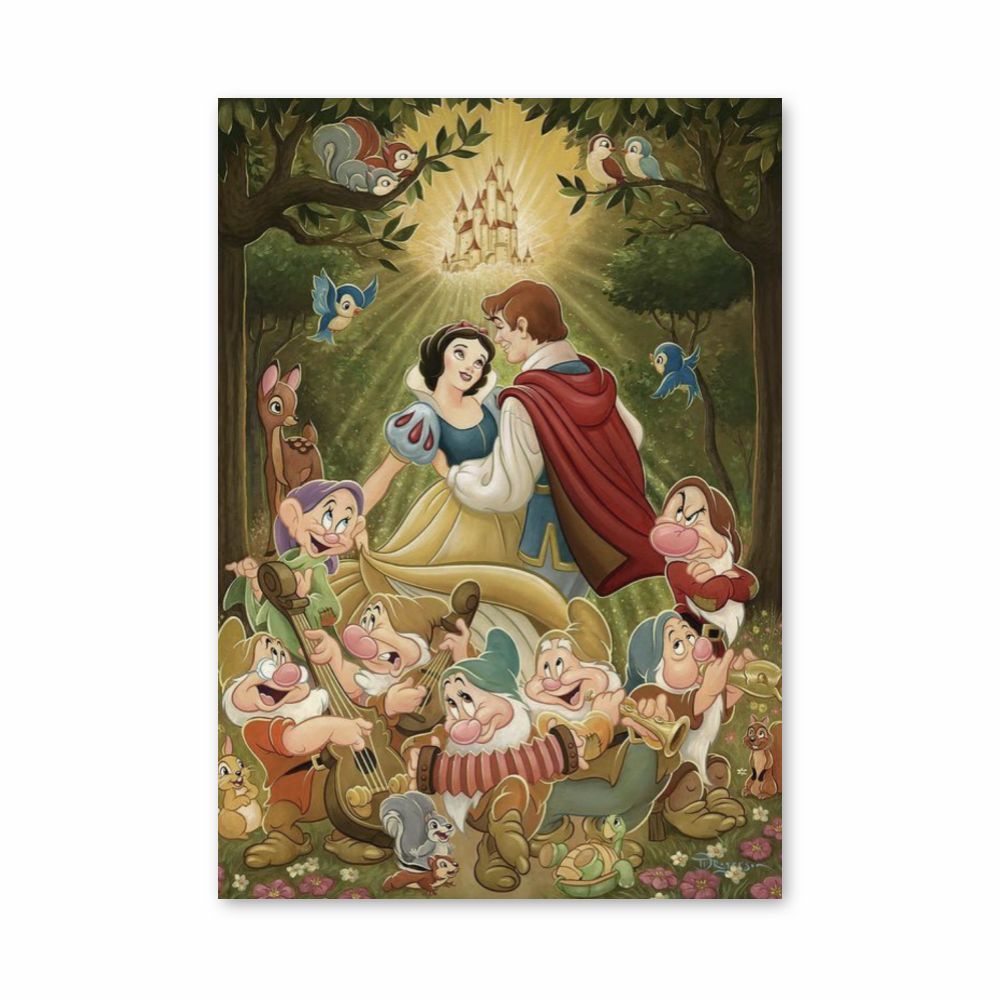 Póster Príncipe Branca de Neve