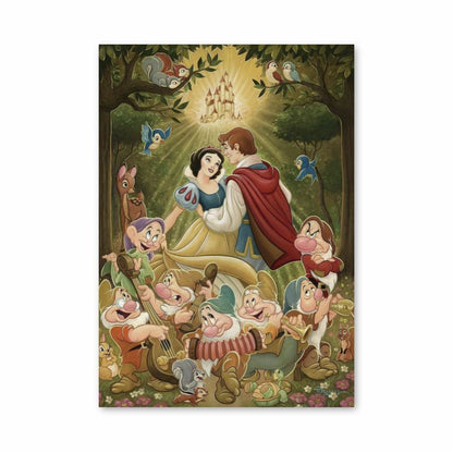 Póster Príncipe Branca de Neve