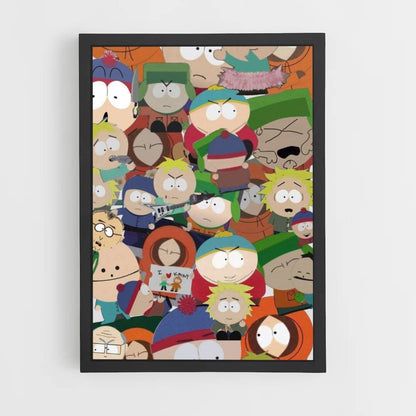 Póster Colagem de South Park