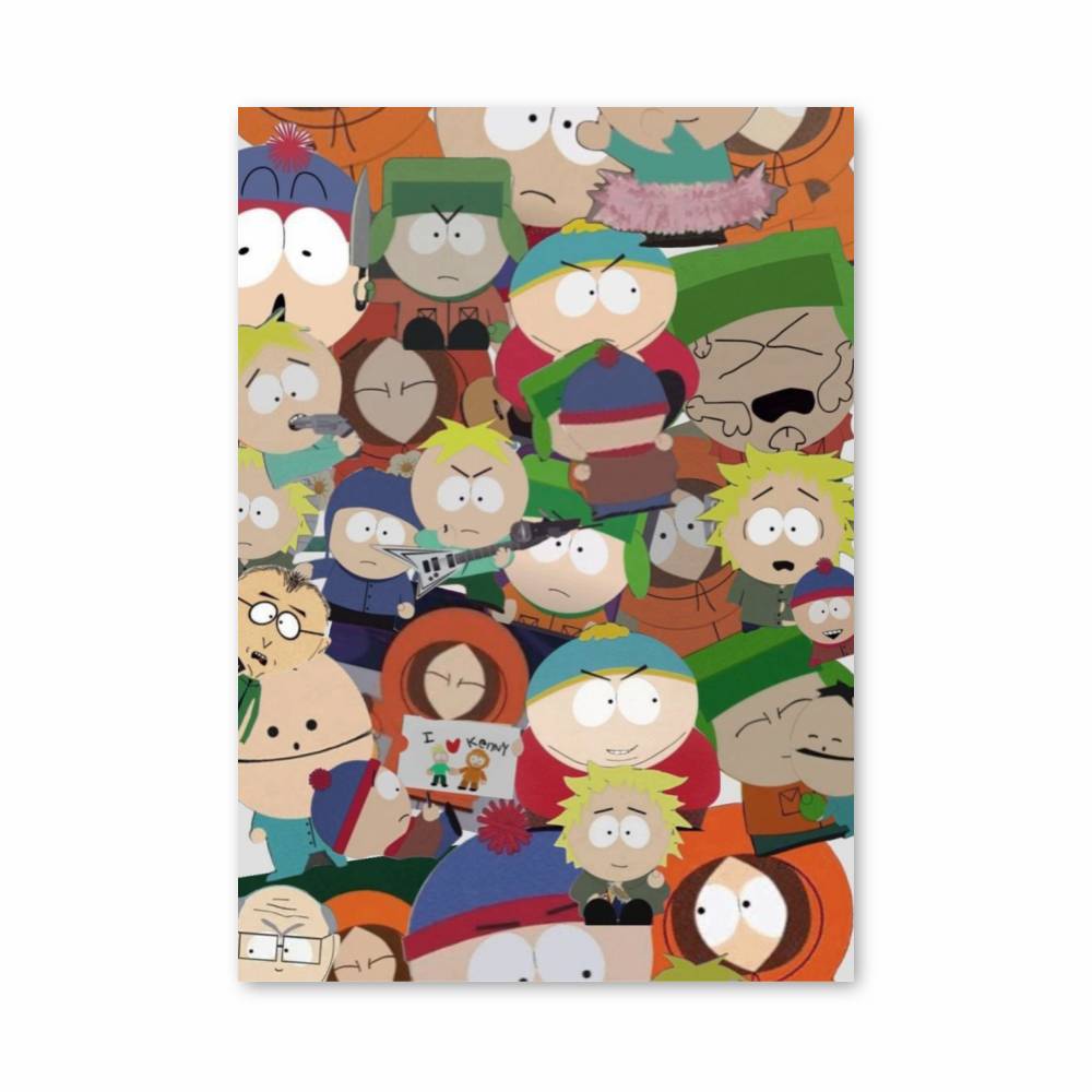 Poster Collage South Park