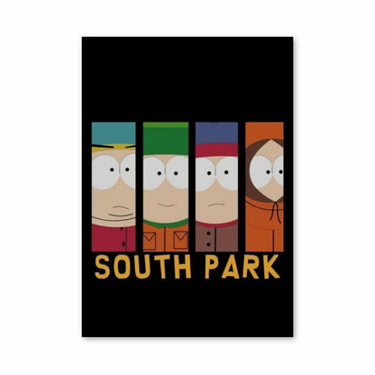 Pôster Personagens de South Park