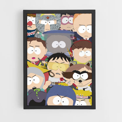 Pôster Super-heróis de South Park