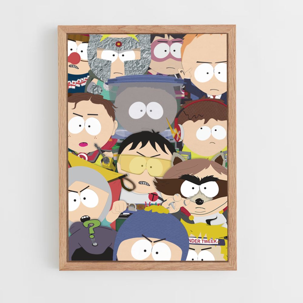 Pôster Super-heróis de South Park