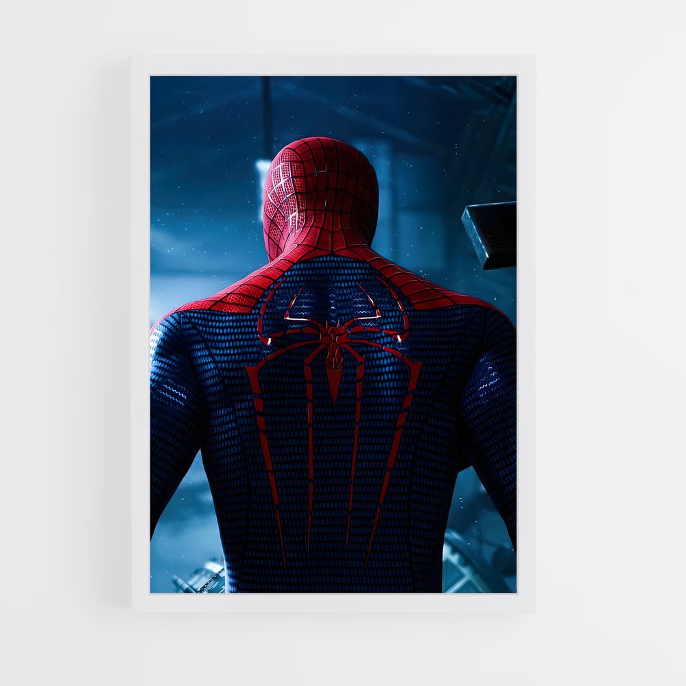 spiderman-14 cadre Blanc